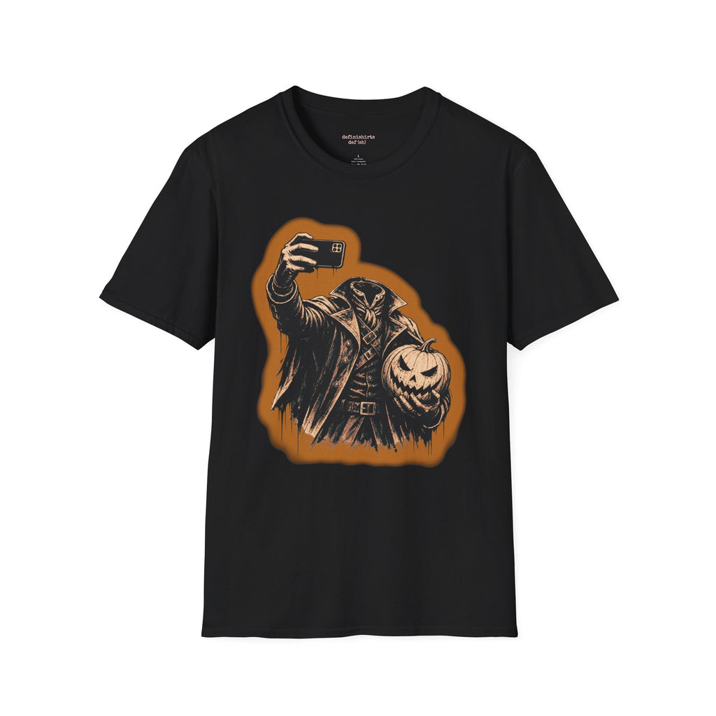Headless Horseman Halloween Selfie Glow