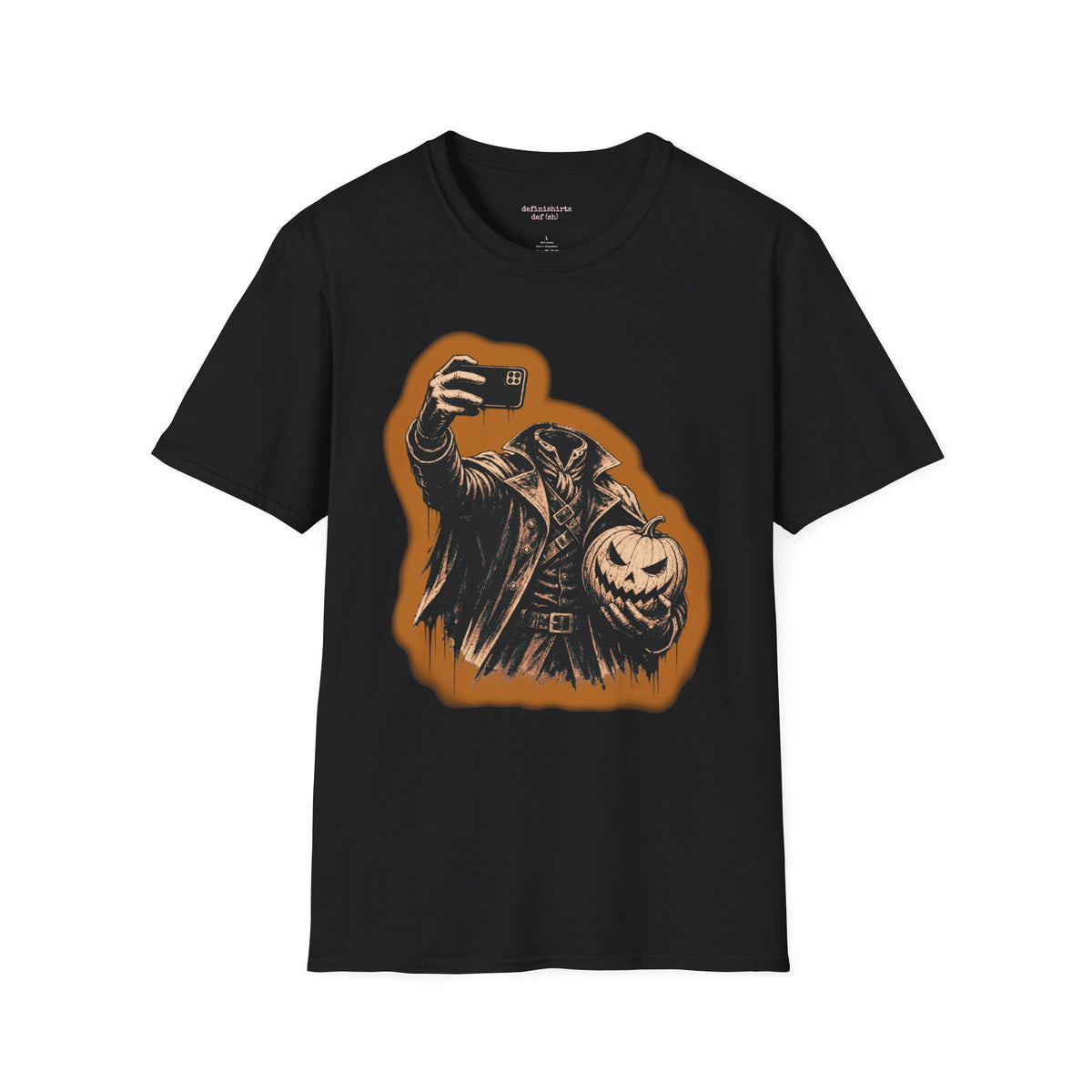 Headless Horseman Halloween Selfie Glow