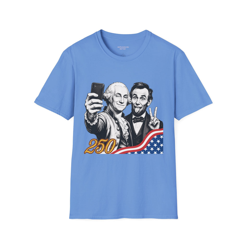 George and Abe 250 Selfie
