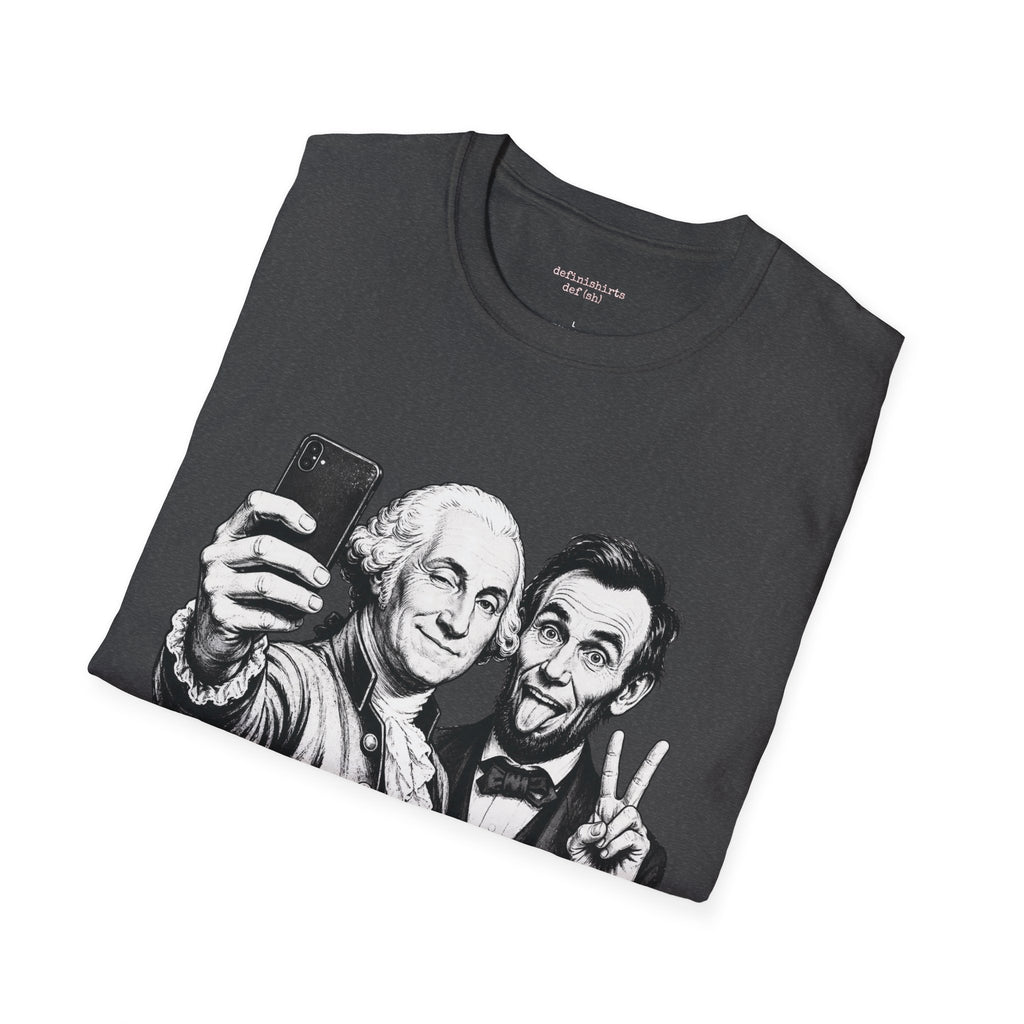 George and Abe 250 Selfie
