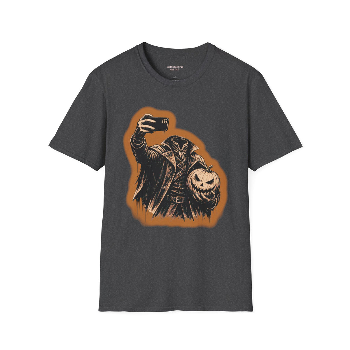 Headless Horseman Halloween Selfie Glow