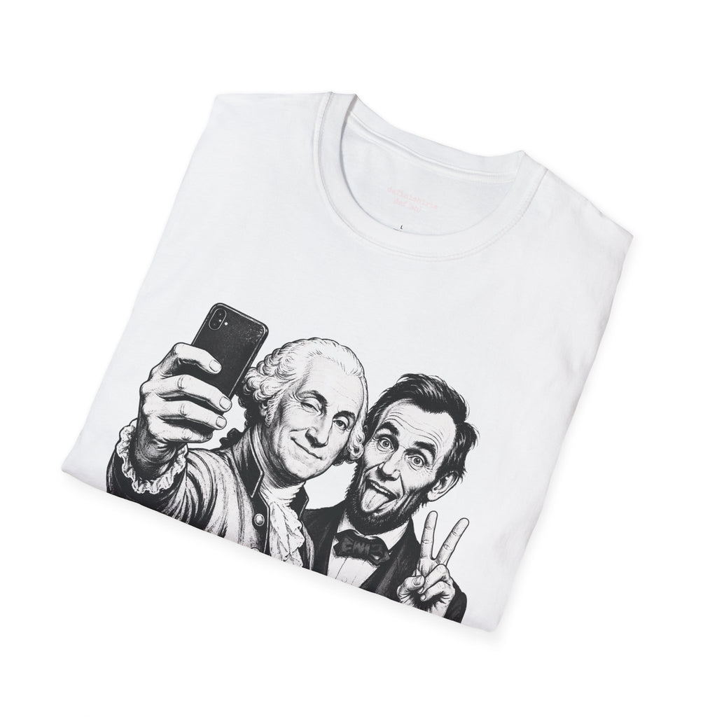 George and Abe 250 Selfie