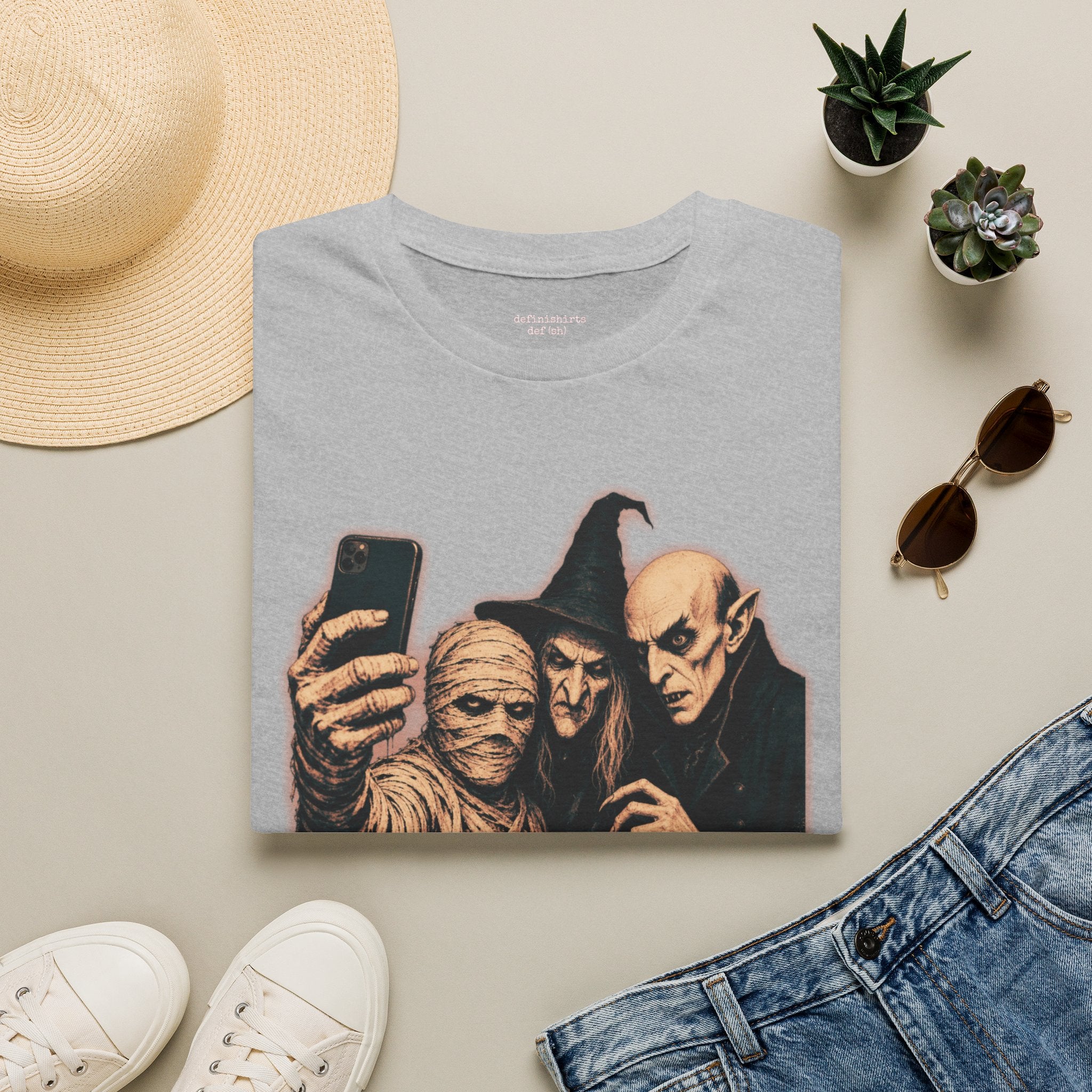 Halloween Selfie Trio