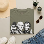 George and Abe 250 Selfie