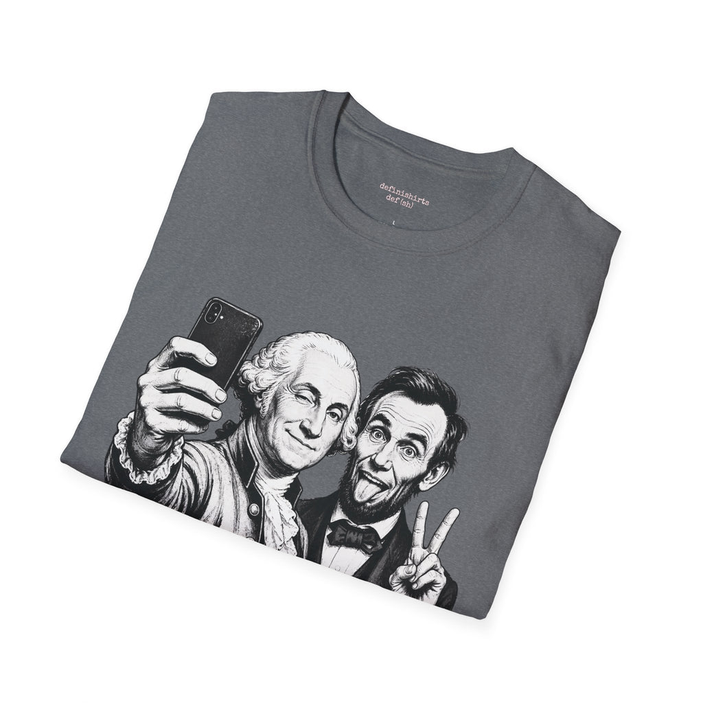 George and Abe 250 Selfie