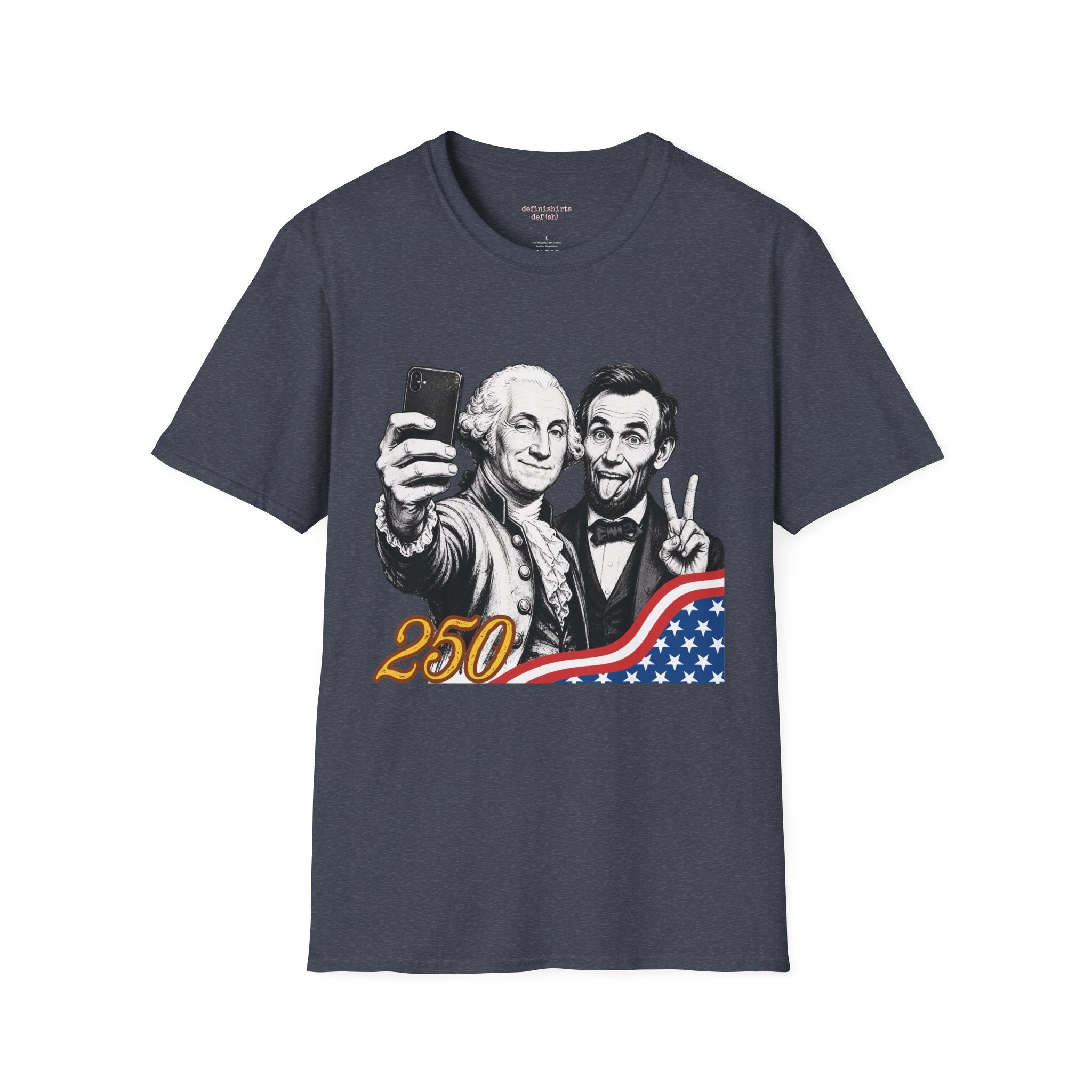George and Abe 250 Selfie