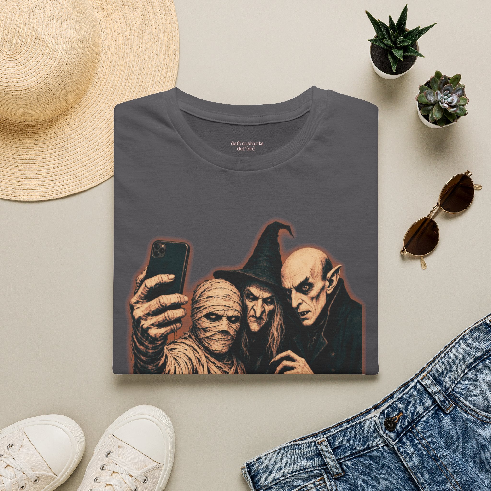 Halloween Selfie Trio