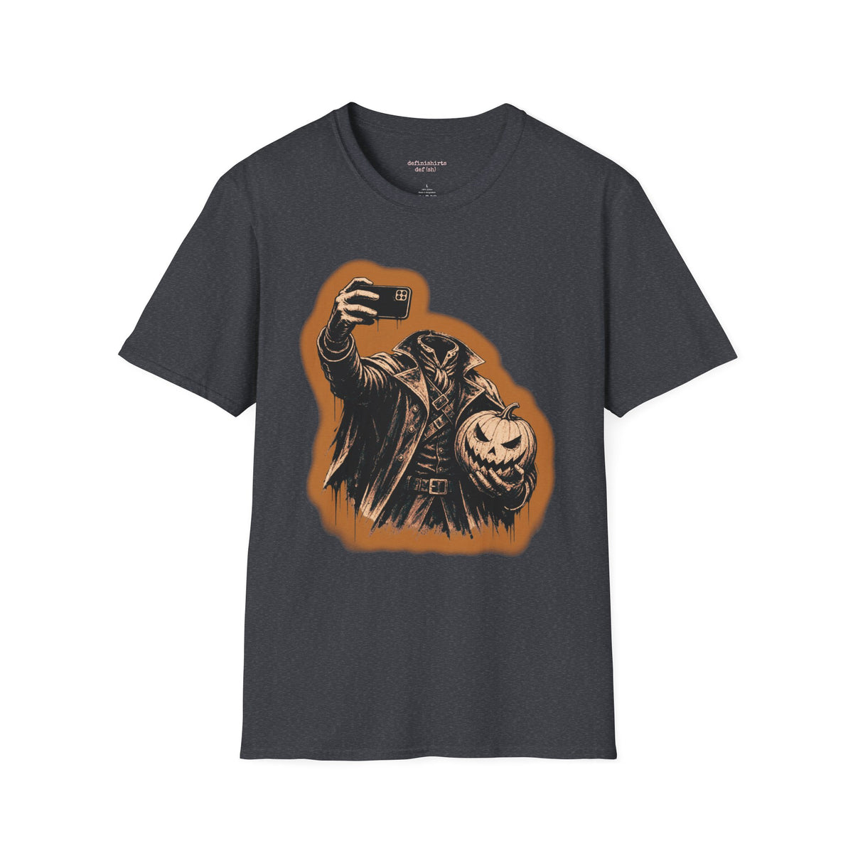 Headless Horseman Halloween Selfie Glow