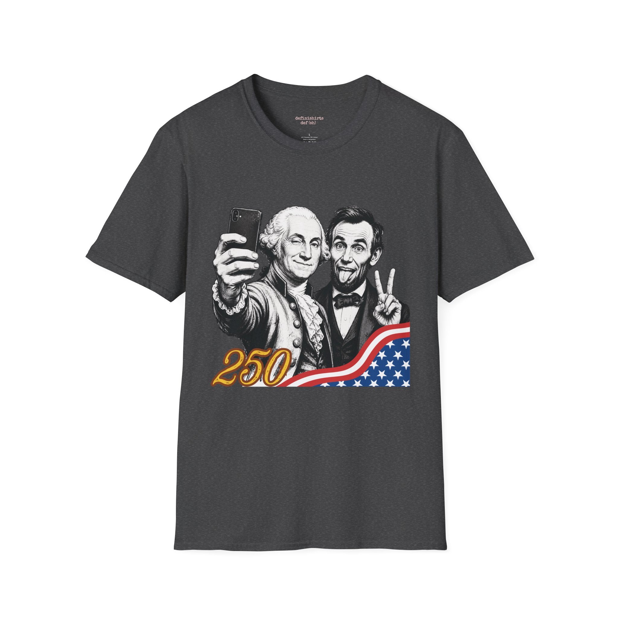 George and Abe 250 Selfie