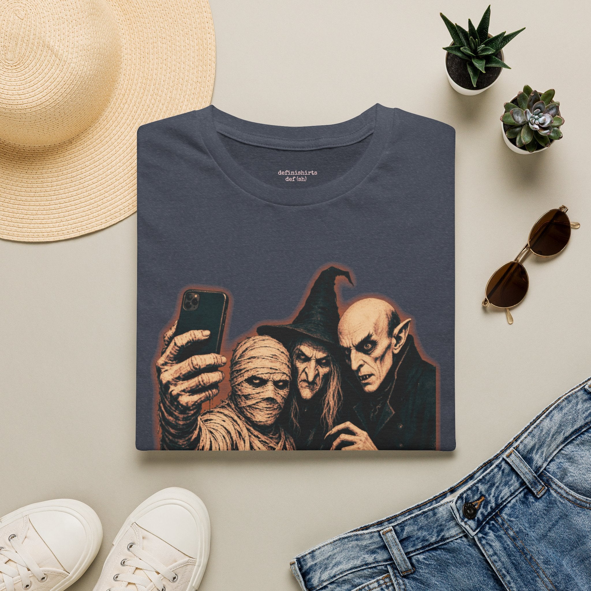 Halloween Selfie Trio