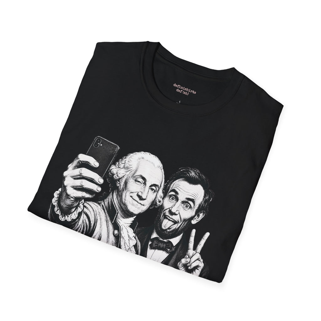 George and Abe 250 Selfie