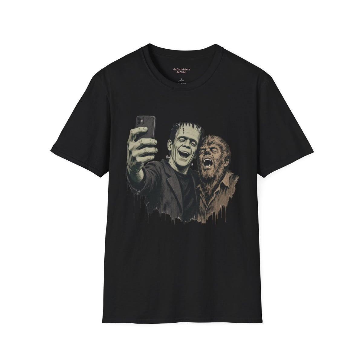 Frankenstein and Werewolf Selfie