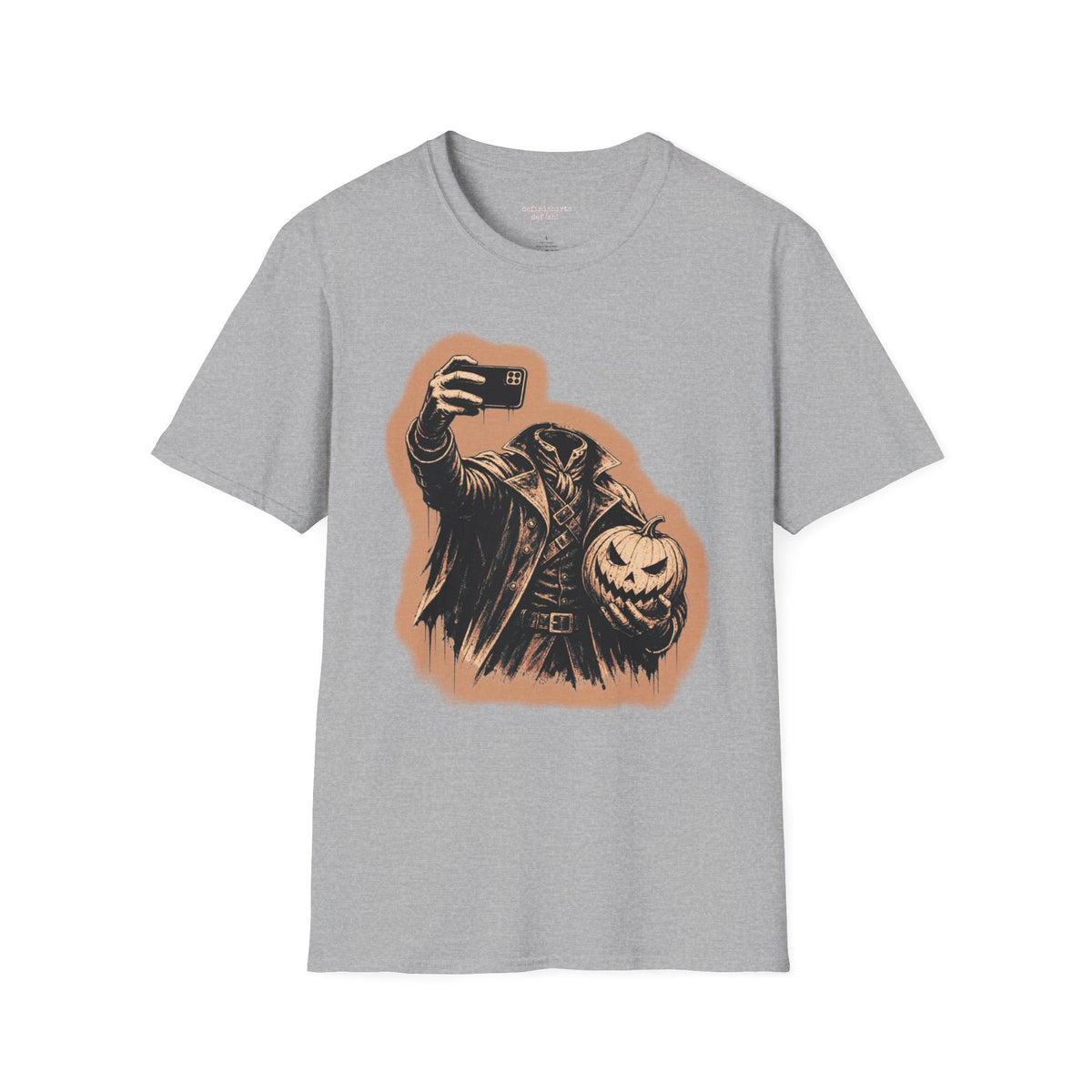 Headless Horseman Halloween Selfie Glow